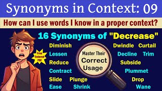 16 Powerful Synonyms for “Decrease” You Should Use | English Speaking Practice