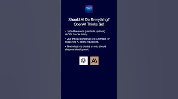 Should AI Do Everything? OpenAI Thinks So!