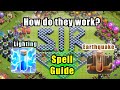 How to properly use the lighting and earthquake spells | a simple guide