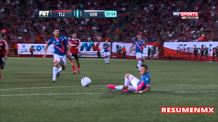 Tijuana 1-3 Veracruz Jornada 4 JORNADA DOBLE SKY Sports HD