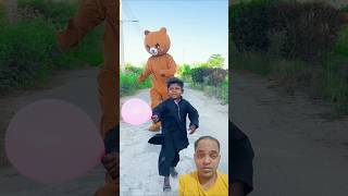 balloon popping challenge game 🎯🎮 teddy bear #shorts #shortsfeed #quran #funny #balloon #teddybear