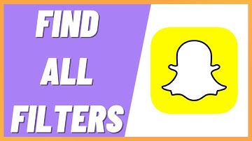Find ALL Snapchat Filters (2022)