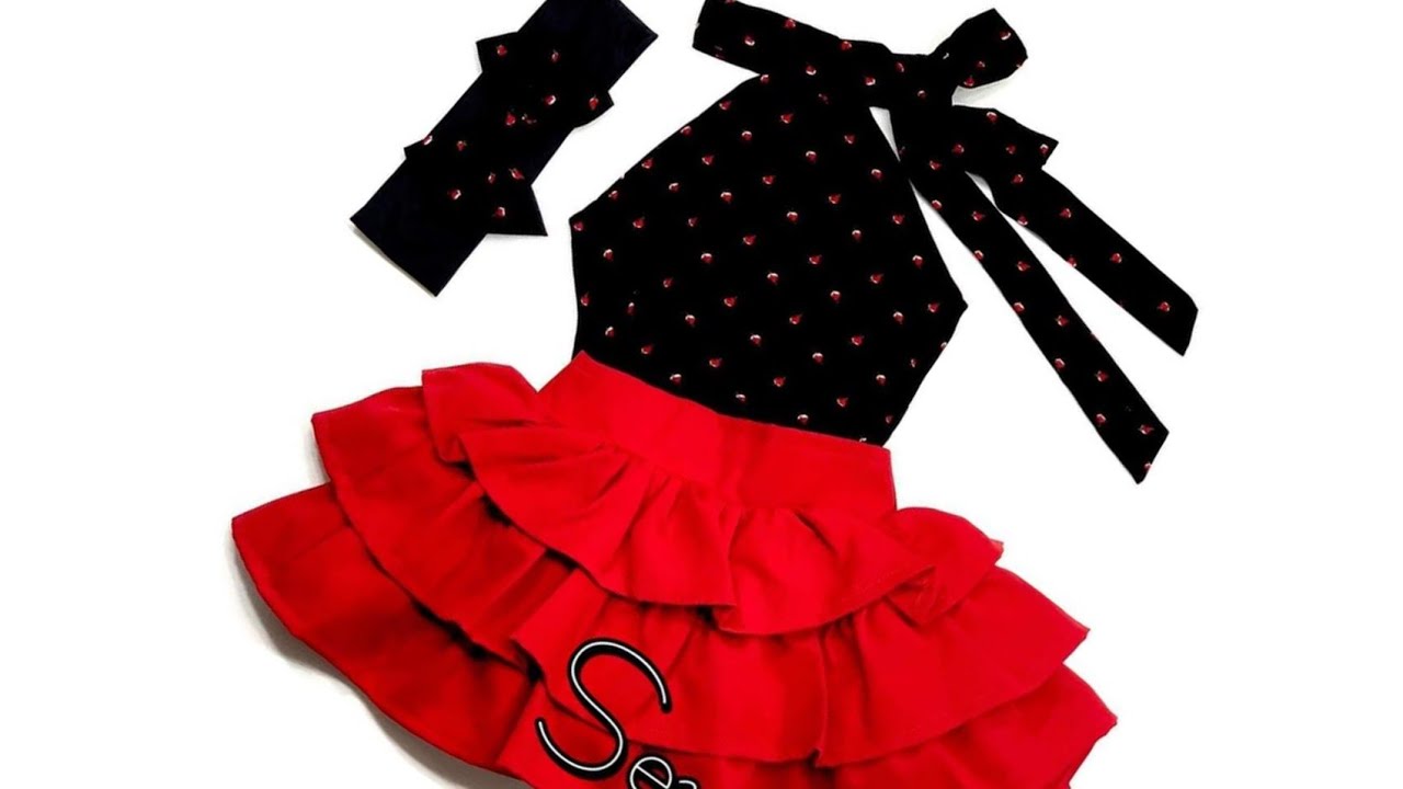 قص وخياطة طقم بناتى رائع للعيد فى ١٠ دقايق فقط من طرحة قديمة سهل جدا للمبتدئين