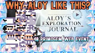 My Broken Aloy Web Event (40 PRIMOGEMS) - Genshin Impact