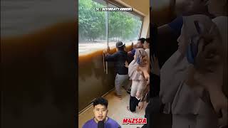 Viral! Banjir Mengerikan Yang Menenggelamkan Suatu Kota! #m4zsda #shortvideos #shorts #reaction
