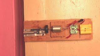 How to Make Wireless Remote Control Door Lock System at Home easily simple / how to make it