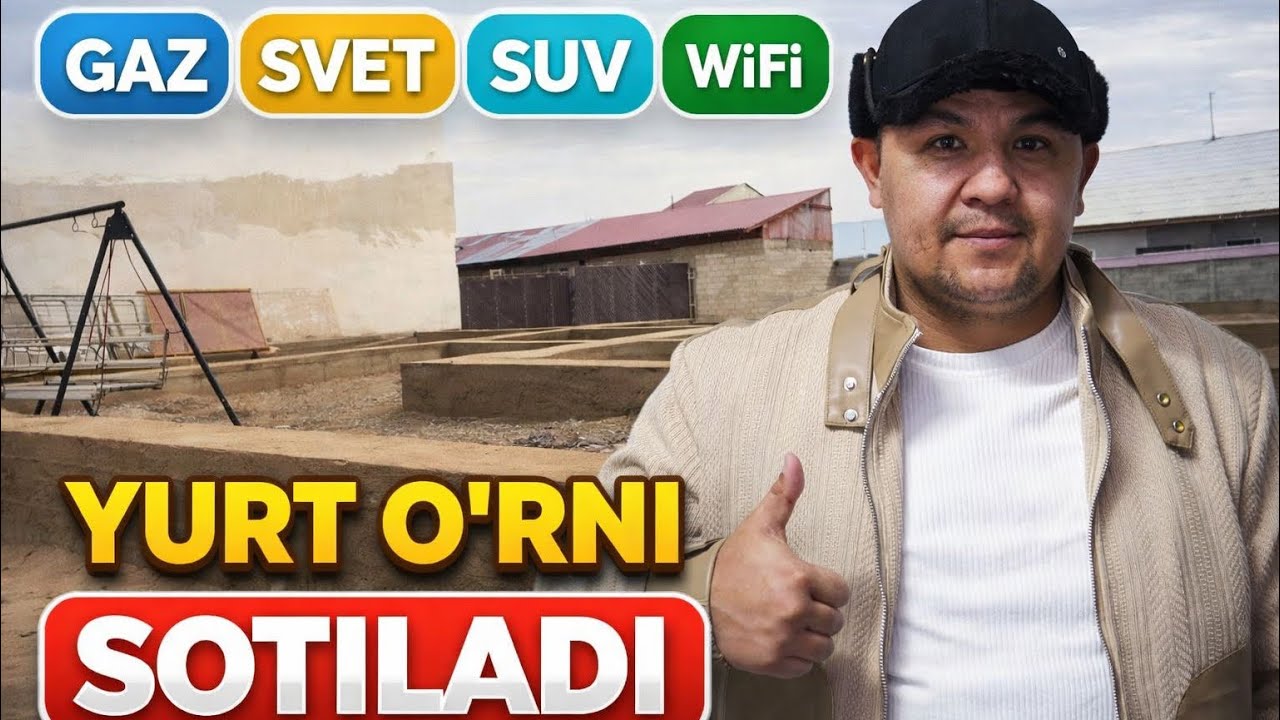 ЖОЙ ОРНИ СОТИЛАДИ 6 сўтик