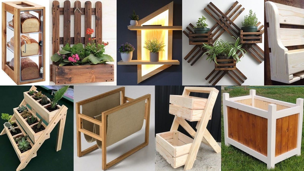 Идеи для небольших проектов по деревообработке для начинающих