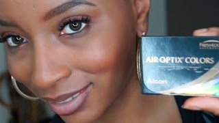 💚 Air Optix Colors - Green Contact Lenses Review !!! Best Colored Contacts for Brown Eyes !!!(, 2016-03-11T19:00:00.000Z)
