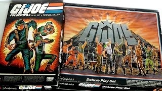 1982 & 1985 G.I. Joe Colorforms Playsets review