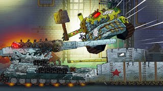 Monster Fight in the Factory: Iron Hammer Strike - Cartoons about tanks
