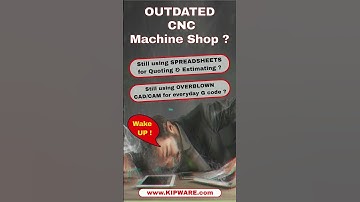 Revitalize Your CNC Machine Shop With The Innovative Kipware CNC / Machine Shop Software