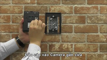Hướng dẫn lắp đặt chuông cửa màn hình Panasonic thay chuông điện thường