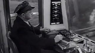 Vintage railway film - The diesel train driver, part 2 - Driving the train - 1959