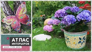 Mosaic decor for your garden. Simple and beautiful DIY ideas