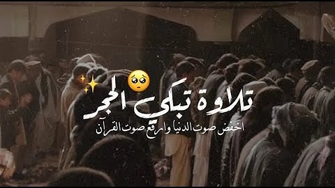 أحمد حاج نجيب تلاوة مؤثرة جدا 🖤🎧•