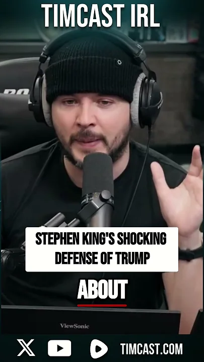 Stephen King’s SHOCKING DEFENSE of Trump