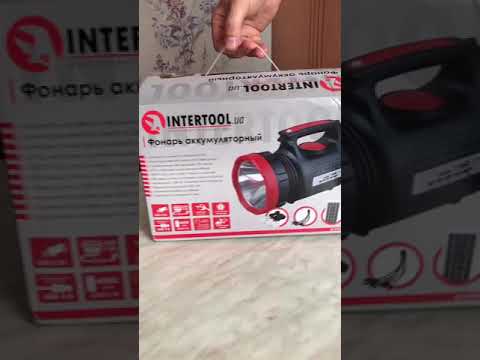 Ліхтар акумуляторний Intertool - 1LED x 5 Вт LB-0104 (000070249) фото від покупців 1