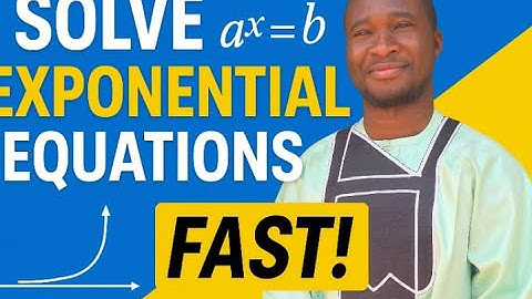 Solving Exponential Equations Made Easy | Step-by-Step Guide