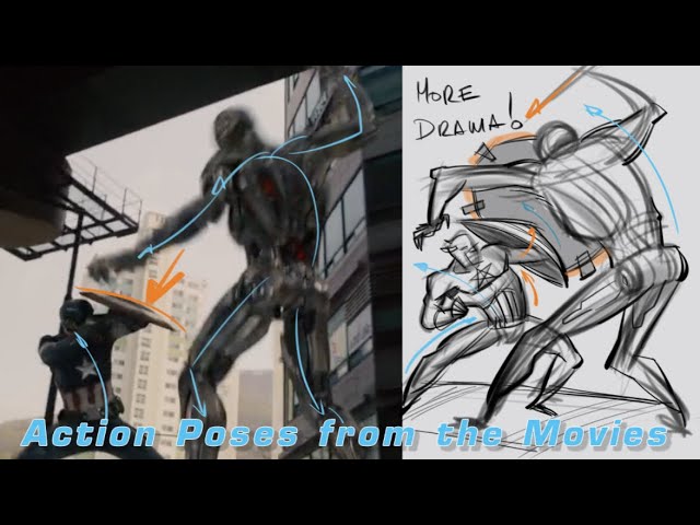 ✨ HOW TO COOL SKETCH - [ ANIME ACTION POSE ] ✨ - YouTube