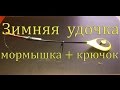 Зимняя удочка мормышка + крючок оснастка