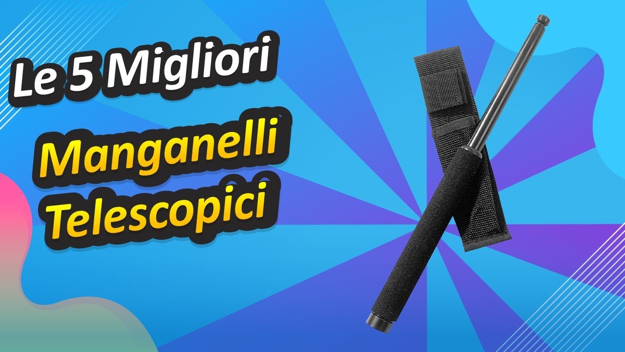 Manganelli telescopici e sfollagente per agenzie di sicurezza