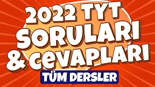 2022 TYT SORULARI VE CEVAPLARI  #tyt2022