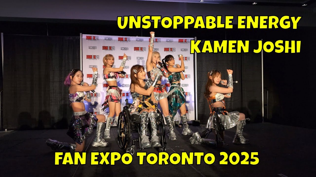 MASKED IDOLS: Kamen Joshi (仮面女子) Live J-Pop Performance | Fan Expo 2025 Toronto