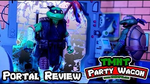 Custom TMNT Neca Toon Scale Portal Review