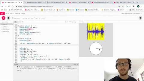 p5.js Tutorial - Recreating Hip Hop Google Doodle part 4: Real Time Tracking