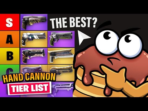 I Ranked Every Hand Cannon in a Tier List (Destiny 2)