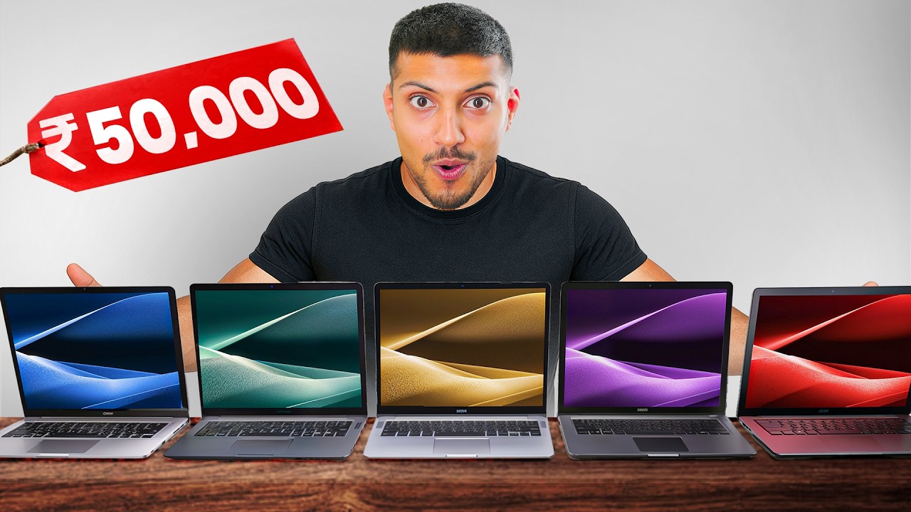 5 Best Laptops Under ₹50,000 – Don't Make Mistake !