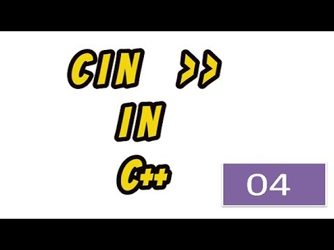 Cin in C++ Programming  || Input statement || (Hindi)