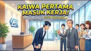 Kaiwa Pertama Masuk Kerja | Percakapan Bahasa Jepang