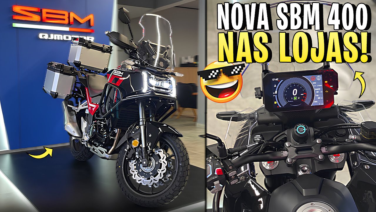 🔥NOVA SBM 400SS (KPT 400) CHEGOU! PREÇO, DETALHES E O RONCO DESSA MOTO INCRÍVEL!