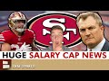 Huge san francisco 49ers salary cap news 49ers have 25 mm in cap space  big moves coming