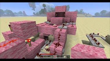 1 7 3 Hidden Minecart Pusher Contraption