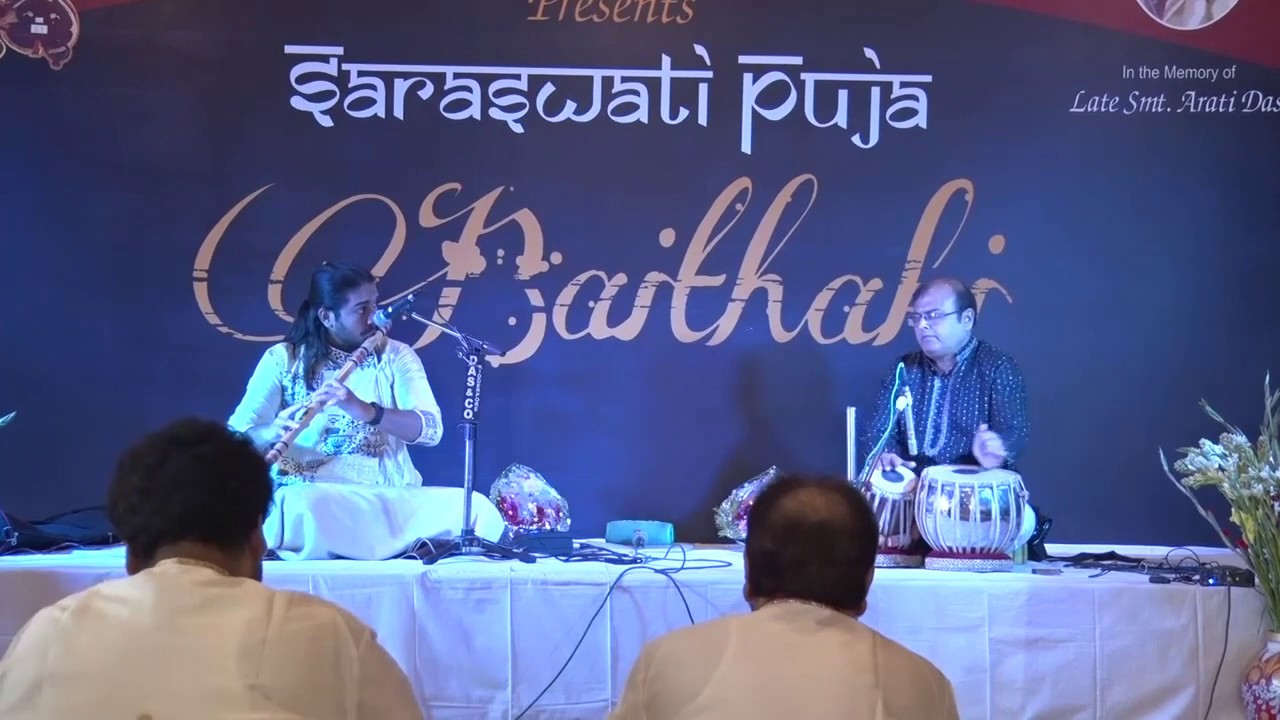 Raag Brindavani Sarang || Flute Panchajanya || Tabla - Sandip Banerjee