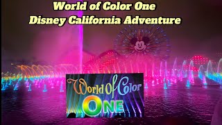 World of Color One  [4k] Disney California Adventure #pixarfest #worldofcolor #disney #disneyland