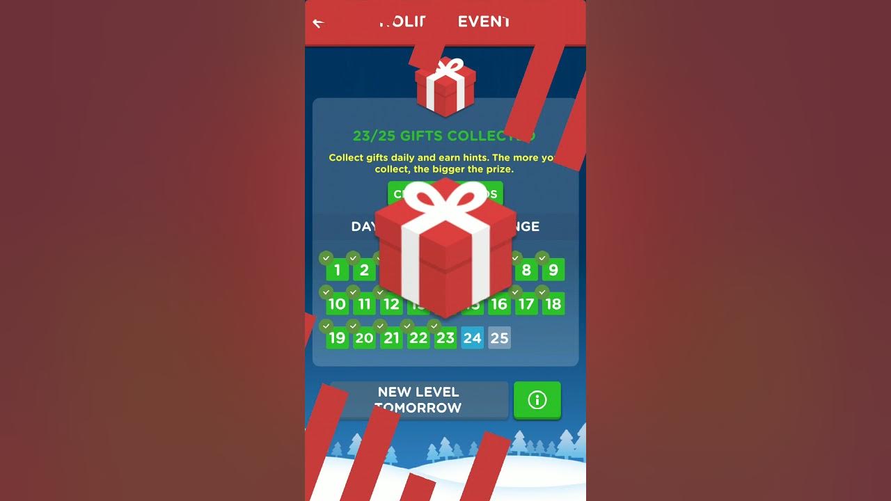 Wordbrain 2 Holiday Event December 24 2019 Wordbrain 2 Holiday Event Day 24 YouTube