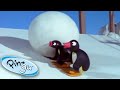 Pingu and the Giant Snowball! | Pingu Official | Cartoons for Kids