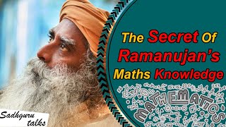 The Secret Of Ramanujan's Maths Knowledge -Sadhguru at Sri Sivasubramaniya Nadar College-Youth&Truth screenshot 4