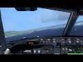 Gibraltar Airport | Exciting Approach and Landing LXGB 09