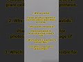 Plastids & Photosynthesis