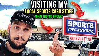 Visiting my LCS after $50,000 was stolen from him! Eddies Sports Treasures in Knoxville, TN