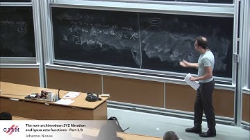 Johannes Nicaise: The non-archimedean SYZ fibration and Igusa zeta functions - part 3/3