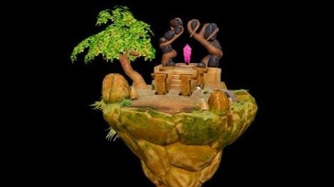 Game-Ready Floating Rock in Maya | Fantasy Asset Modeling Tutorial 1
