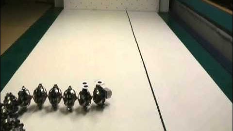 Straight line path following control of the snake robot Wheeko