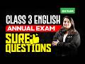 Class 3 English Annual Exam 2026 Sure Question Xylem Class 3