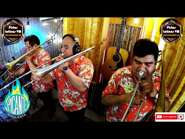 La Picante Orquesta   Mix Eddie Santiago (Pista para Cantar) REGALO class=